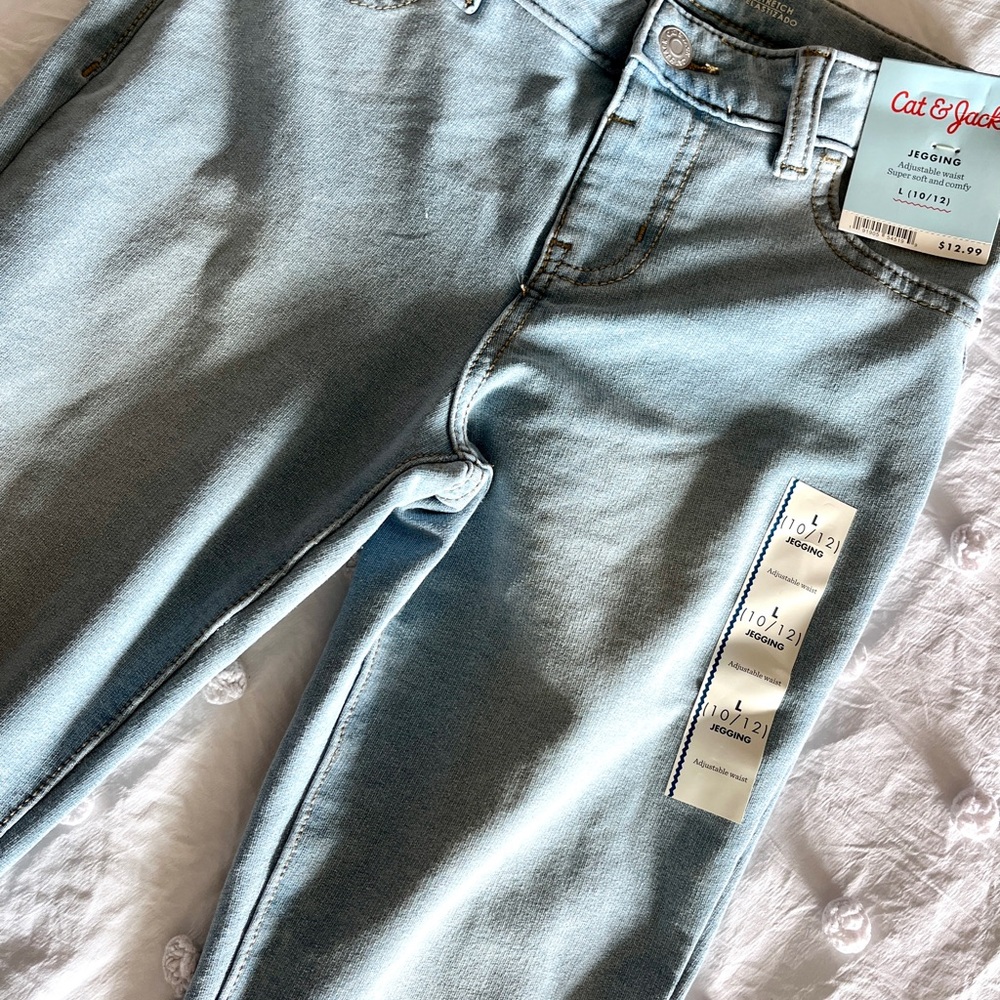 Cat & Jack kids Light Blue Jeggings